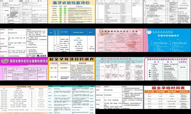 汕头孕前检查项目